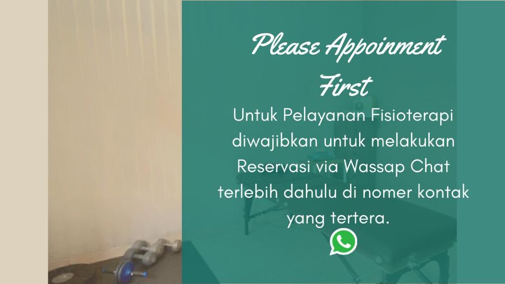 Suasana klinik Beranda Physiotherapy Pekayon Jaya 1